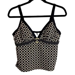 Christina Black Tankini Top 12